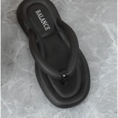 Sandal Wanita Import Rubber Jelly anti-Slip Karet Empuk Model Jepit 2024-2