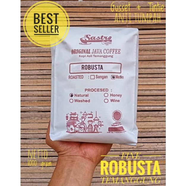 

TERMURAH!!! KOPI ROBUSTA TEMANGGUNG 1000 Gr