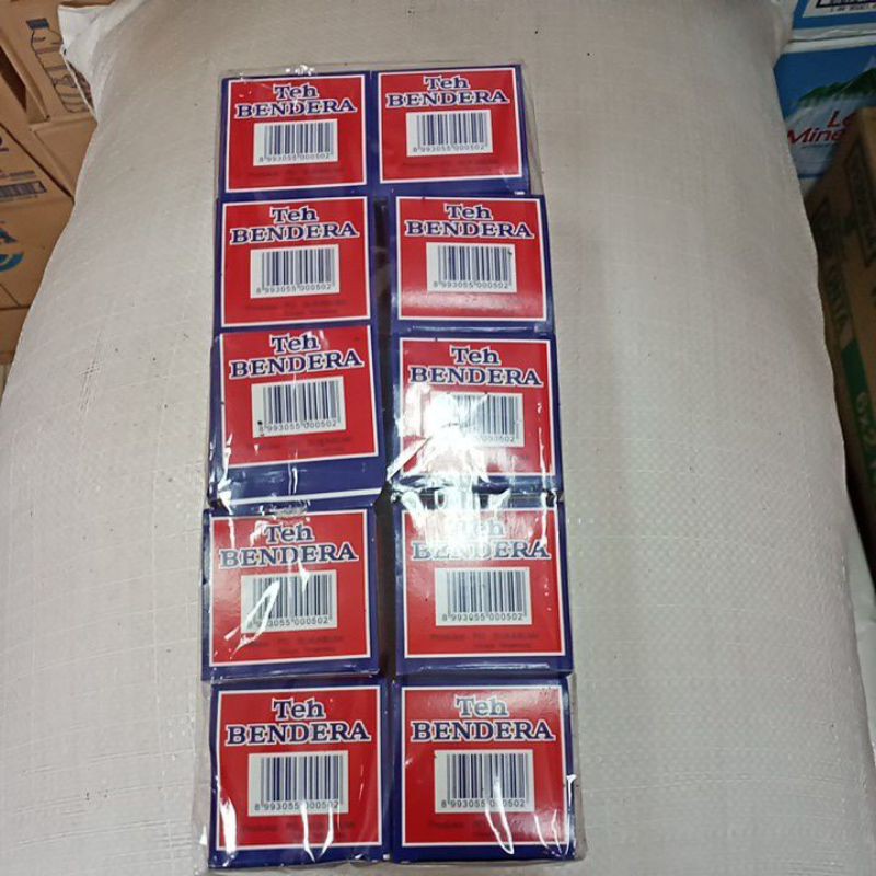 

Teh Bendera Bubuk 50gr x 10 Pcs