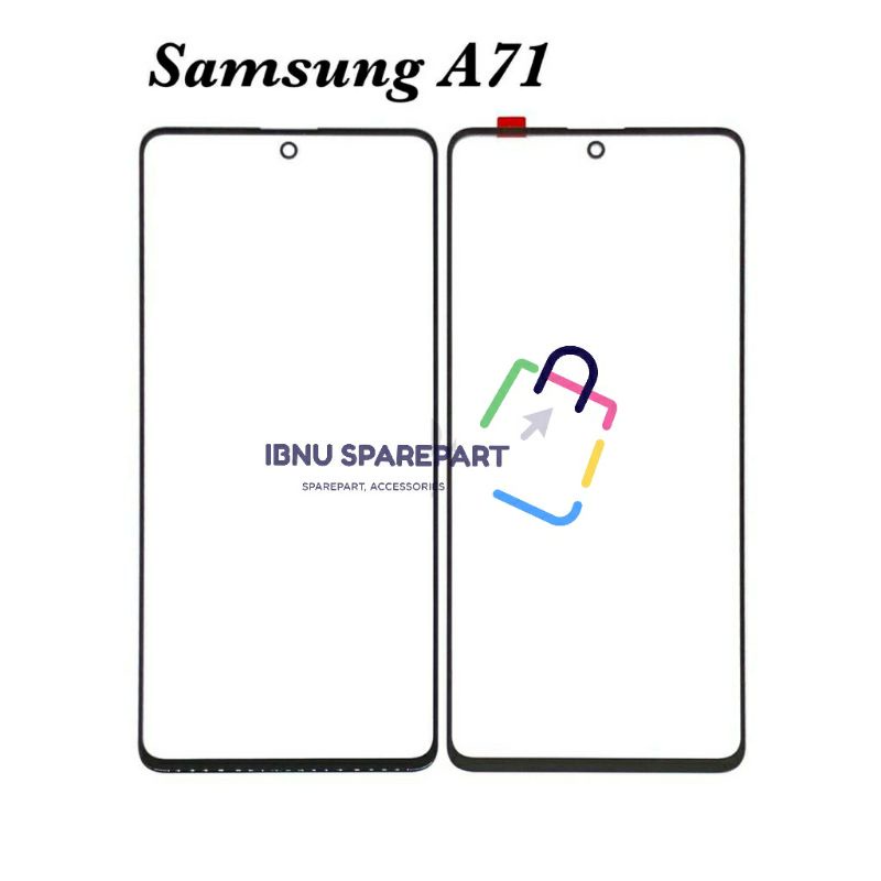 GLASS - KACA LCD TOUCHSCREEN FOR SAMSUNG GALAXY A71 A715F - TS ONLY