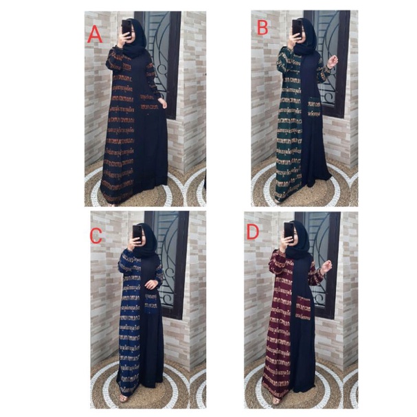 gamis koran aksara jawa