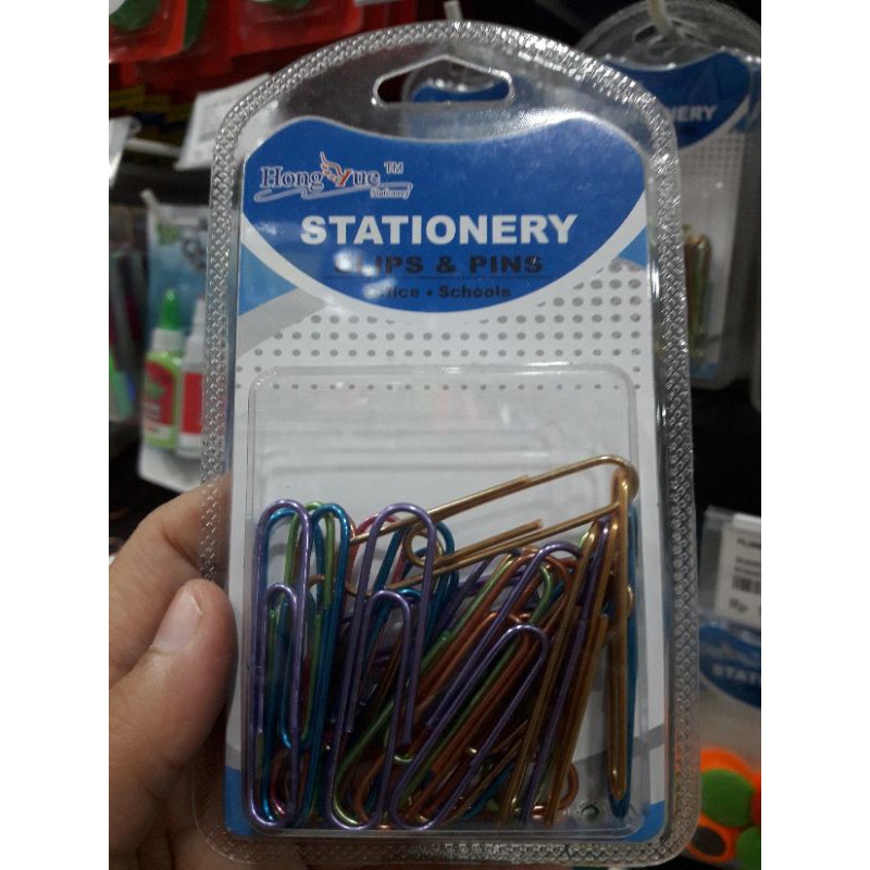 

paper clip pelangi (Besar)