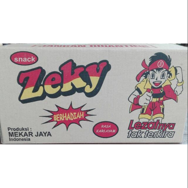 

Ciki Zeky rasa Kari Ayam / isi 40pcs / 1dus