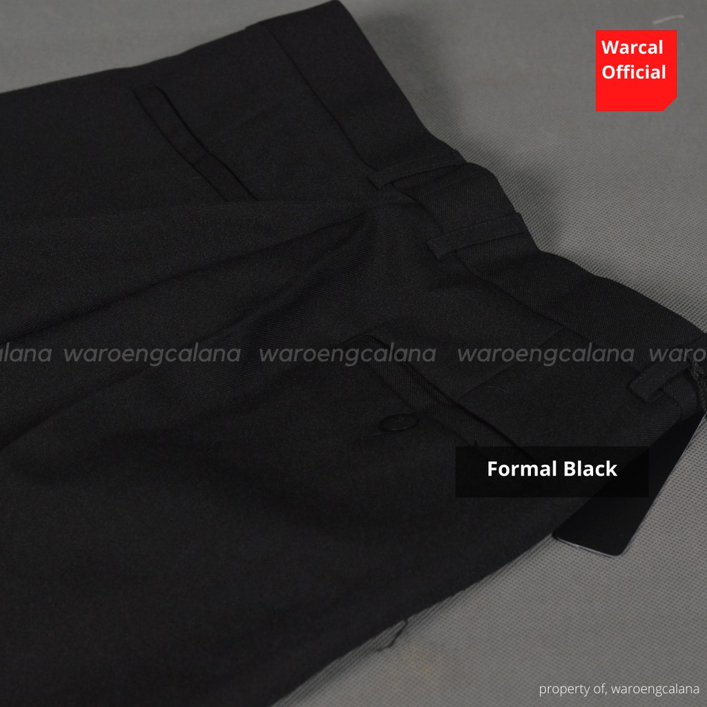 Celana Kerja Casual Formal Black