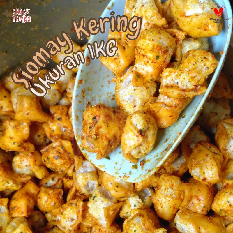 

Siomay Somay Kering Cuanki Gurilem Cemilan Renyah 1KG - Snack Teman