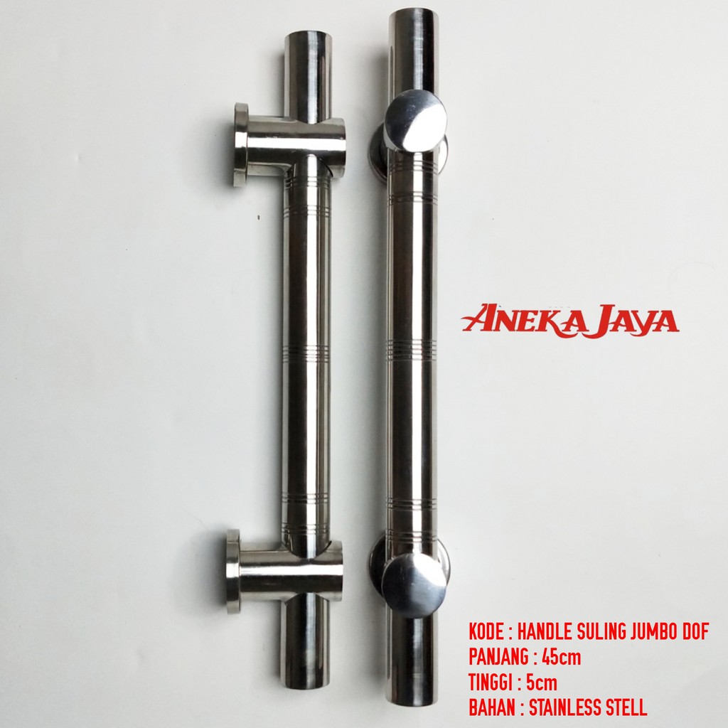 Handle pegangan Pintu Rumah tarikan pintu Minimalis bahan stainless panjang 45 cm