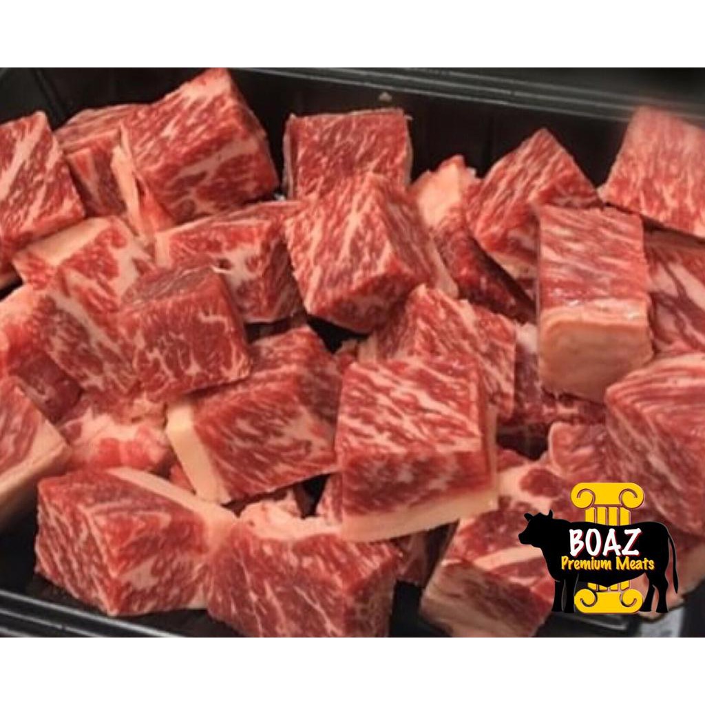 

Australia Wagyu Cube Meat Rump Marble Mb 7 Daging Sapi Kotak Sate Premium Beef Impor Top Best Seller