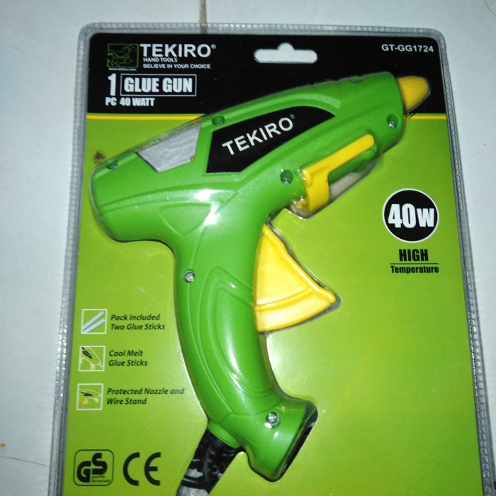 TEKIRO GLUE GUN 40 Watt Tekiro Alat LEM TEMBAK 40W Tekiro GT-GG1724 40watt