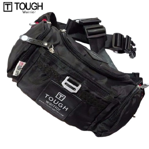 TAS ORIGINAL TOUGH  5459  tas pinggang tough warrior tas waist bag army slingbag tough Tas selempang tough