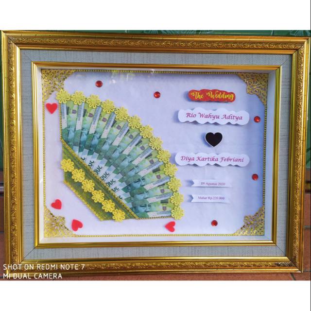 Mahar uang pernikahan kipas lampung selatan