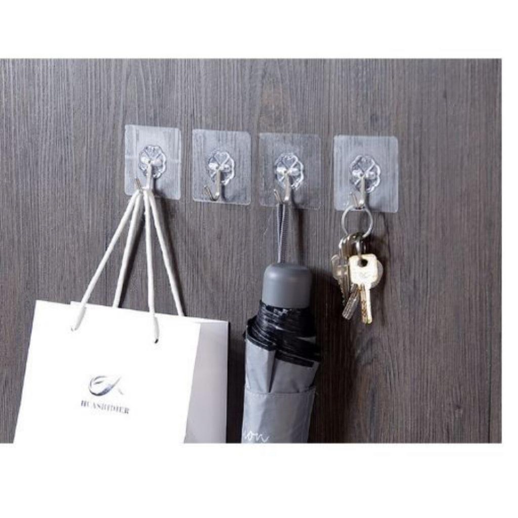 PS GANTUNGAN TEMPEL HOOK AJAIB GANTUNGAN DINDING KAIT MAGIC SERBAGUNA KAMAR MANDI DAPUR / HANGER