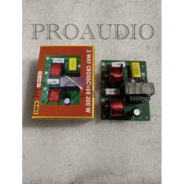 kit crossover tweeter 3 way crossover 300W nelc N-063