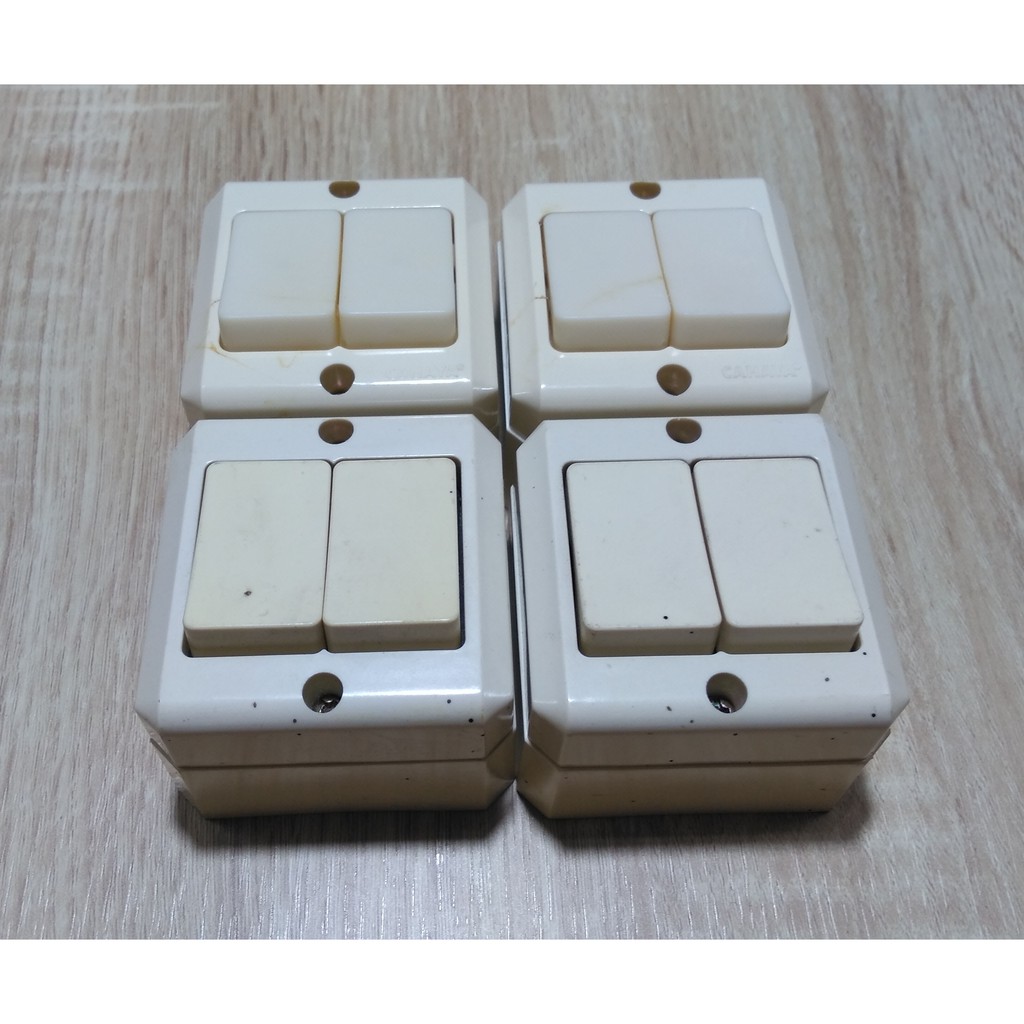 Saklar Dobel OB Merk Cahaya