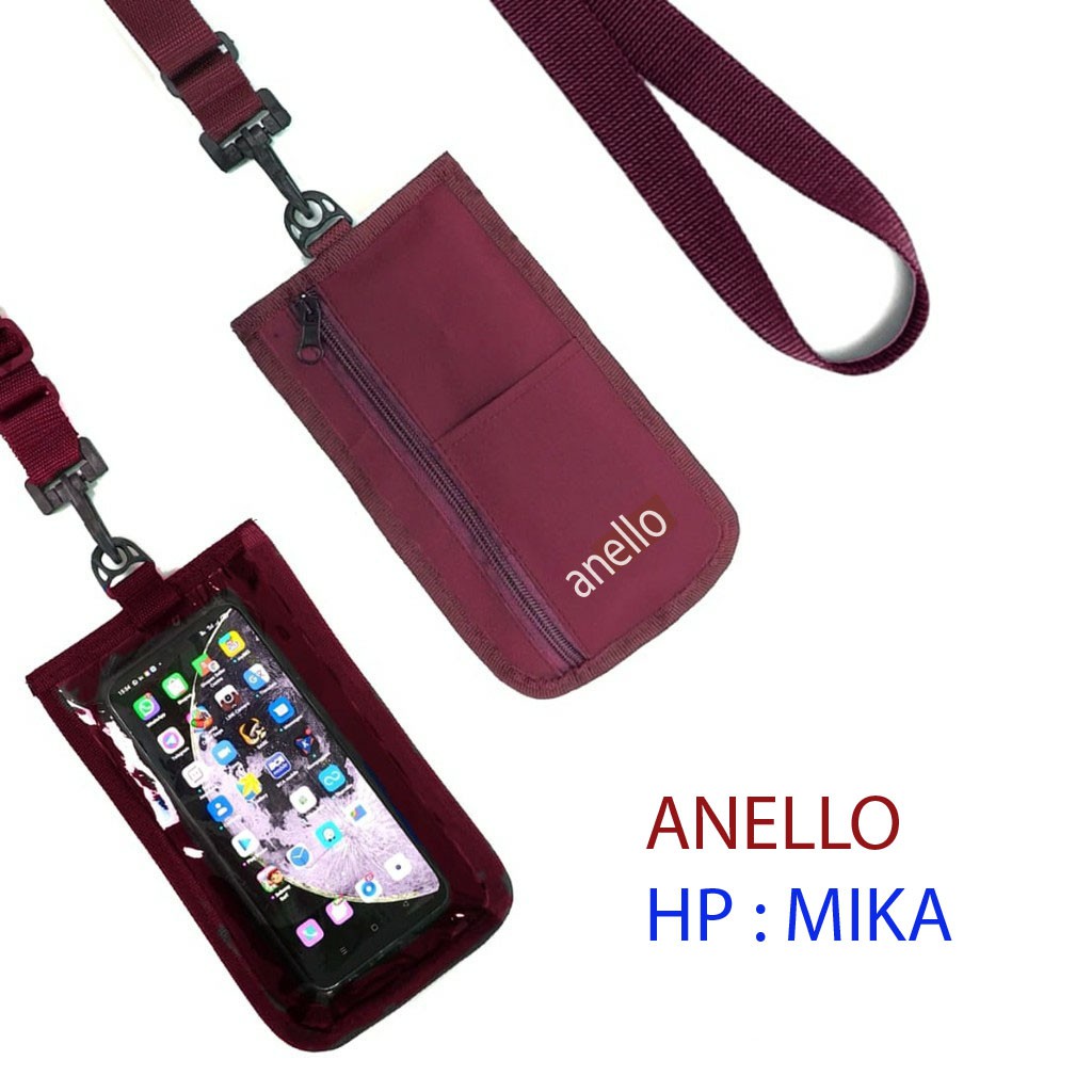 TAS HANDPHONE MIKA DOMPET KARTI IDCARD WANITA