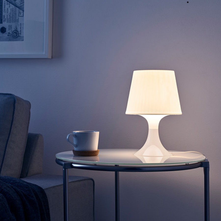 LAMPU KAMAR TIDUR LAMP TABLE LAMPU HIAS MINIMALIS - PUTIH