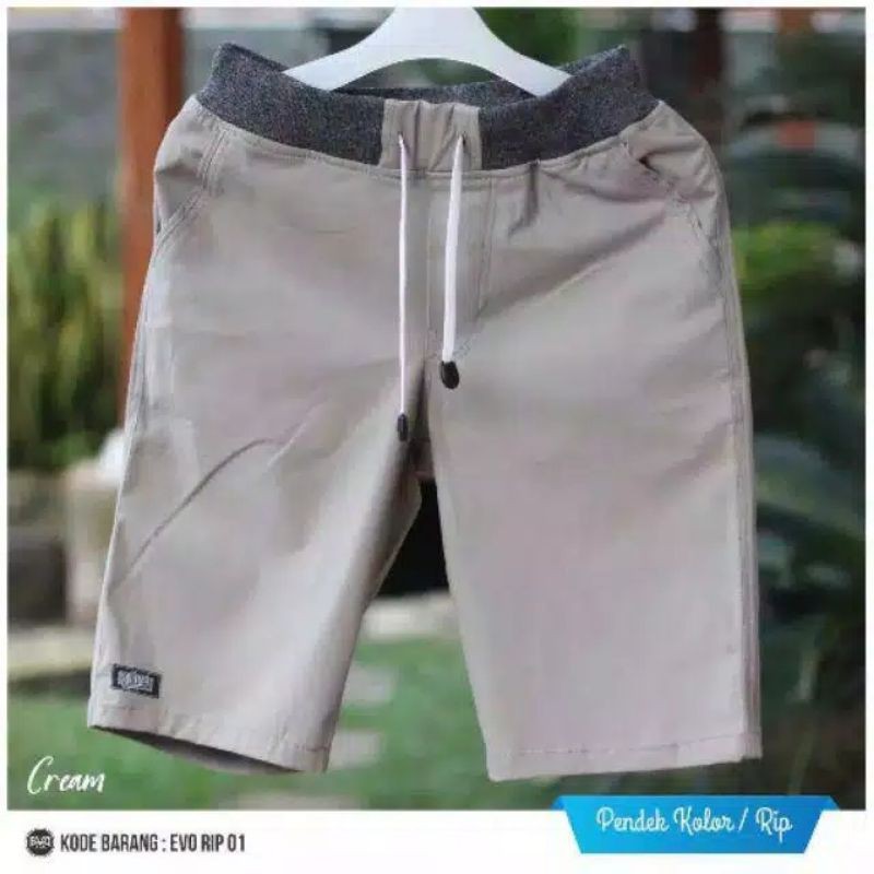 Celana Chino Pendek Pria Jumbo Big Size Nyaman Di Pakai RIP