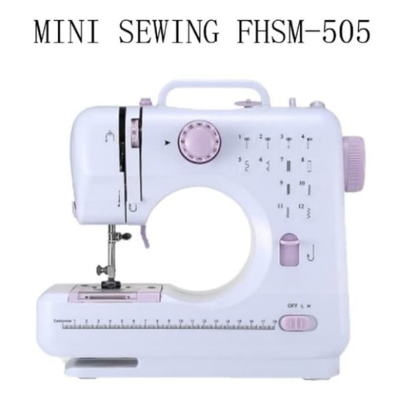 Mesin Jahit Portable FHSM505 505 A - Mesin Jahit Mini