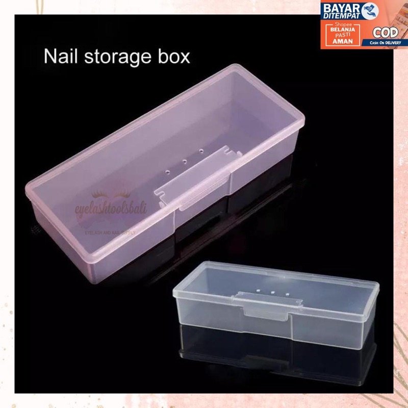 BRUSH STORAGE BOX KOTAK PENYIMPANAN BRUSH NAIL ART