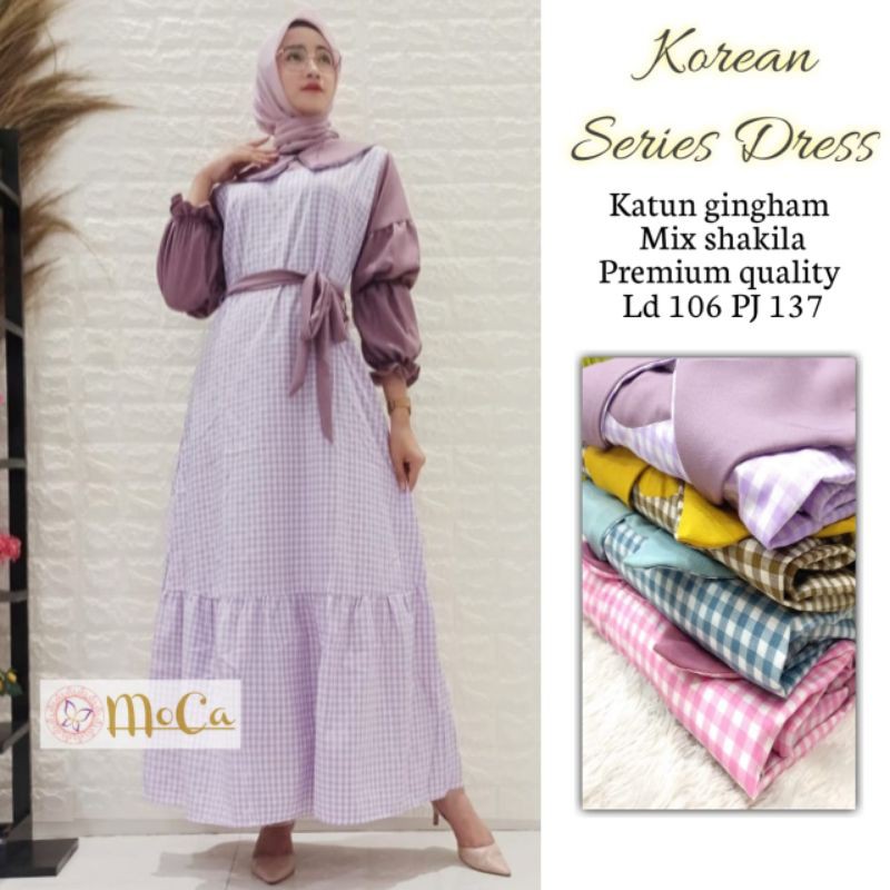 GAMIS KOREAN STYLE NEW SERIES | GAMIS REMAJA | GAMIS KOREA