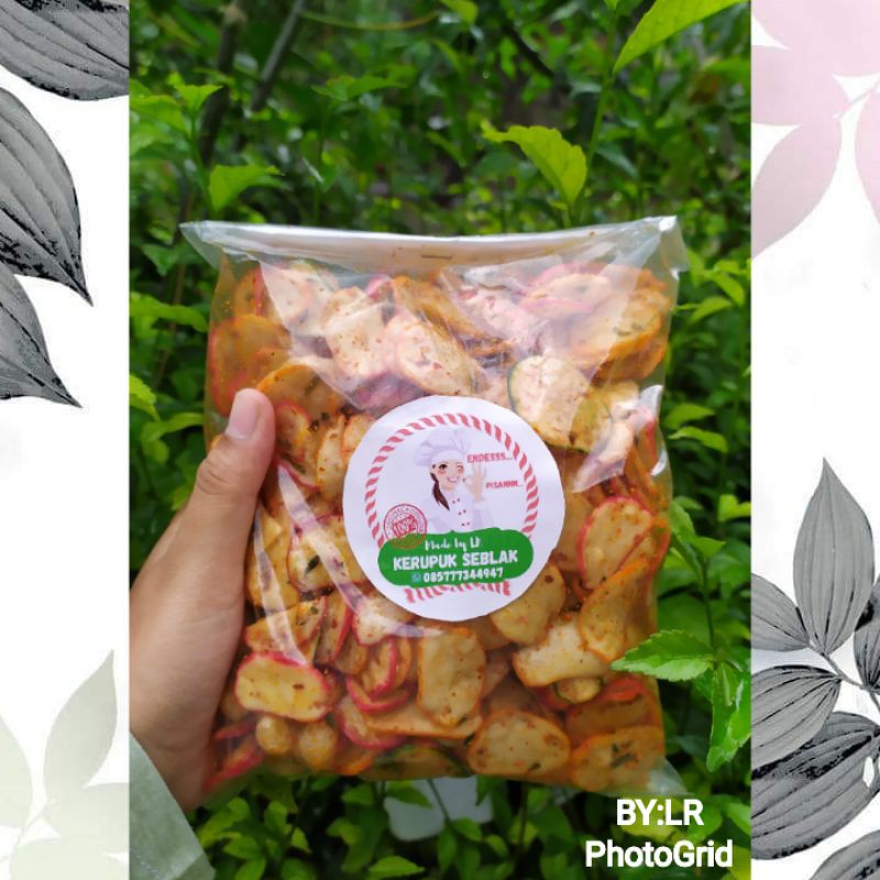 

kerupuk seblak uk 1/4