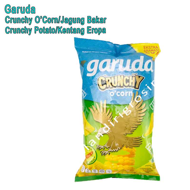 Crunchy O'corn * Crunchy Potato * Garuda * Snack Kentang &amp; Jagung