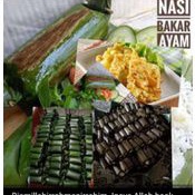 

nasi bakar ayam + kemangi pedas sedang 1pc