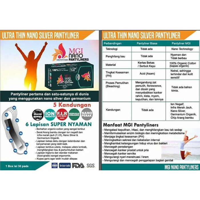 MGI NANO Pantyliners