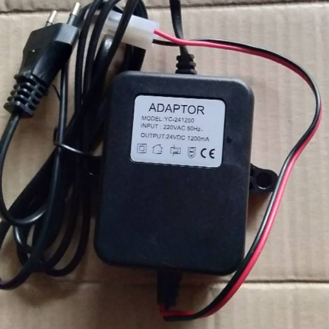 Adaptor 24 volt (adapornya saja)