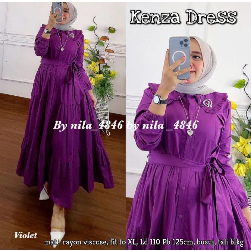 KENZA MIDI DRESS