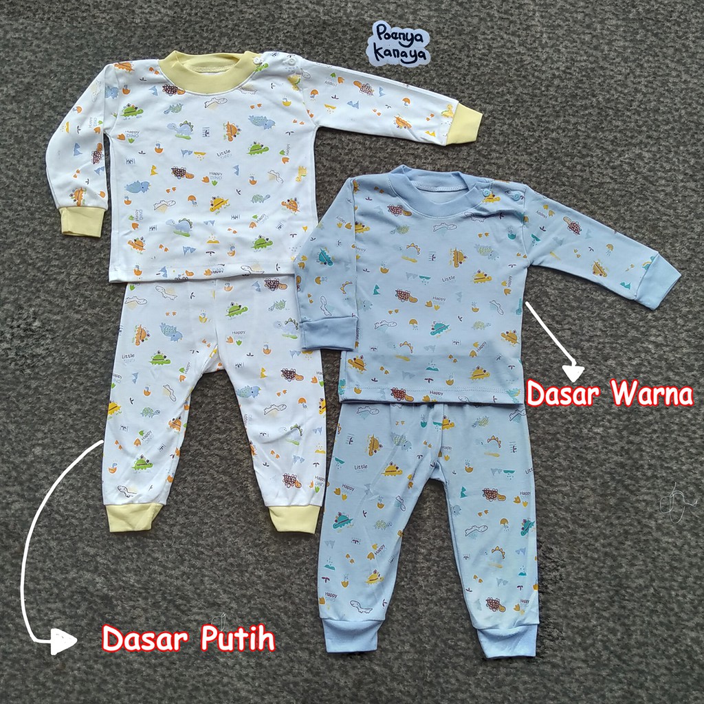 SPY25 Setelan Baju Panjang Bayi Piyama Oblong Wana Elvira SPY25 Setelan Baju Panjang Bayi Piyama Oblong Wana Elvira