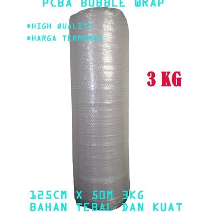 

Best Product!!! Plastik Bubble Wrap 125 Cm X 50 M 3Kg Pcba - Paling Dicari