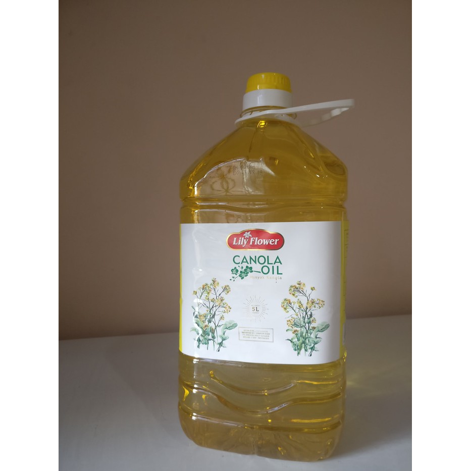 

TERLARIS CANOLA OIL / MINYAK KANOLA LILY FLOWER 5 LTR !!!!!