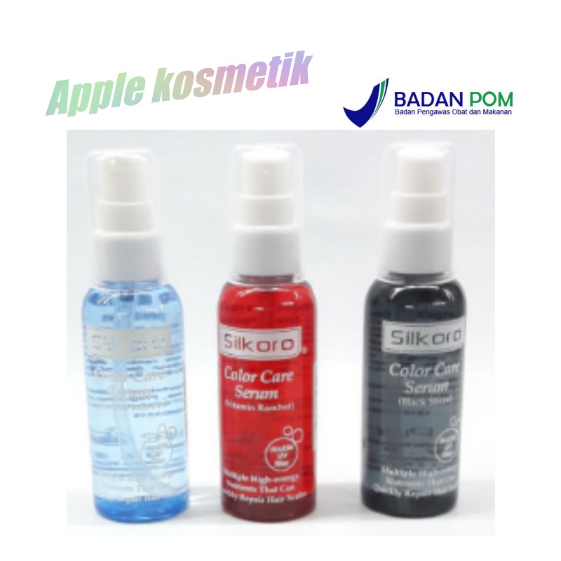 SILKORO Color Care Serum 80ml, Untuk Rambut (BPOM)