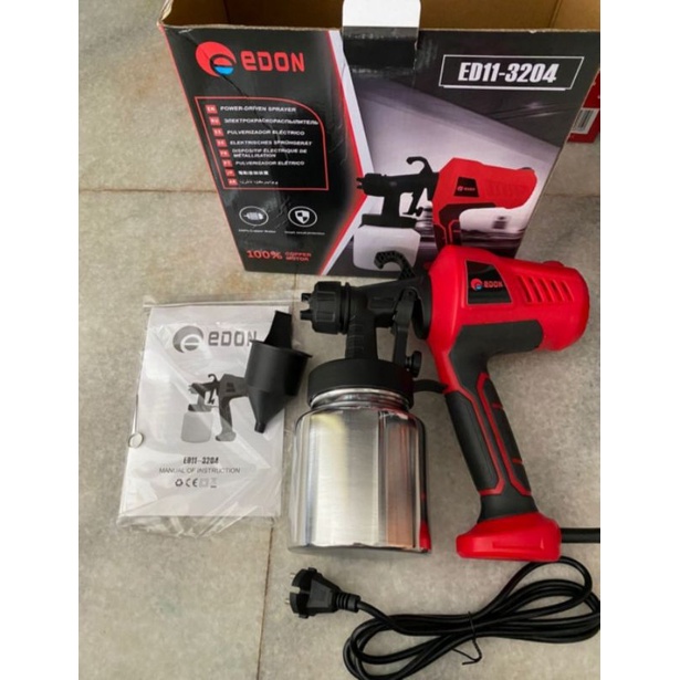 Jual Edon Ed Ed Spray Gun Elektric Semprotan Cat Listrik Shopee Indonesia