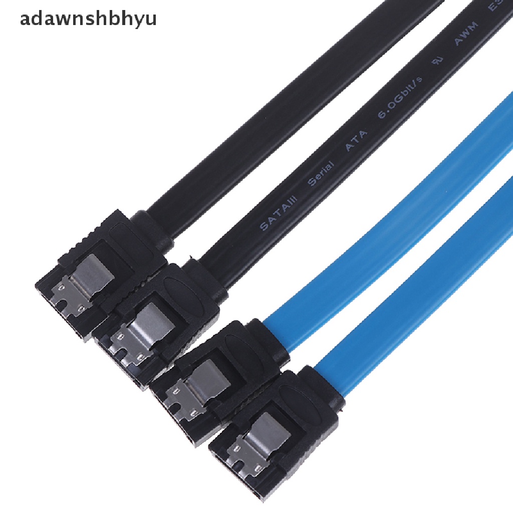 Kabel Komputer adawnshbhyu SATA 3.0 III SATA3 6Gb/S SSD Hardisk data right angle cable