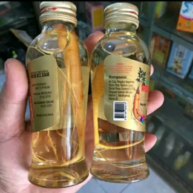 Minuman ginseng asli korea.. 120.ml.. Korea botanical