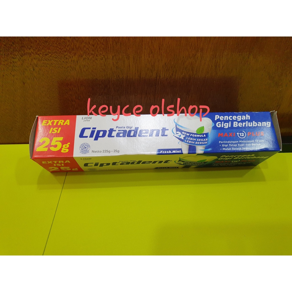 Pasta Gigi/Odol/Ciptadent pencegah gigi berlubang 190Gr