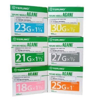 Nay / Terumo Needle Agani/ Jarum Terumo 18G 19G 21G 23G 25G 26G 30G