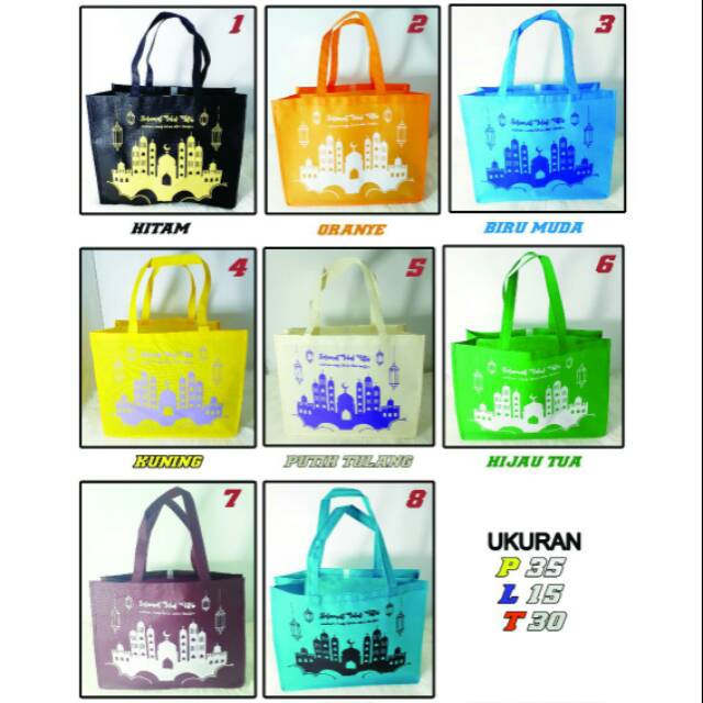 

Tas lebaran sablon