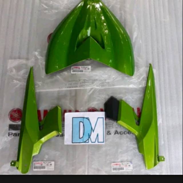 Tameng depan dan body tengah Jupiter mx new 135 hijau