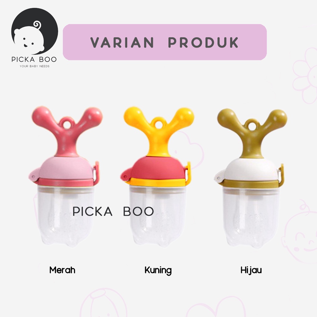 PICKA BOO Dot Buah Empeng Bayi Mpasi