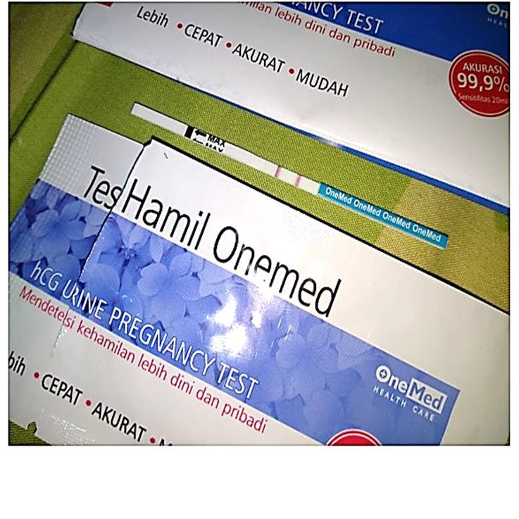 5strip Onemed Tespek Strip Tes Kehamilan Harga Per 5pcs Shopee Indonesia