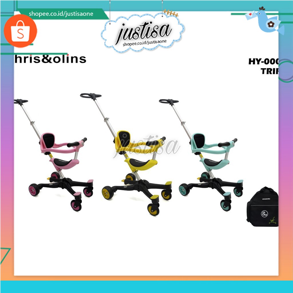 Promo  !! Chris &amp; Olins Trip Hy-000 Kereta Dorong Bayi - Stroller baby cris &amp; Olins