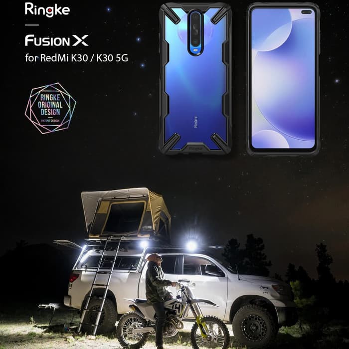 Ringke Fusion X Casing Anti Crack For Xiaomi Redmi K30 / K30 5G