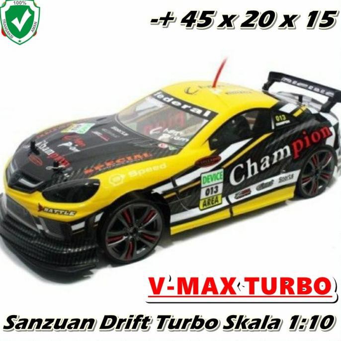 Mobil Rc Sanzuan Drift Turbo 4Wd Skala Besar 1:10 Sanzhuan Speed Turbo Promo Hari Ini