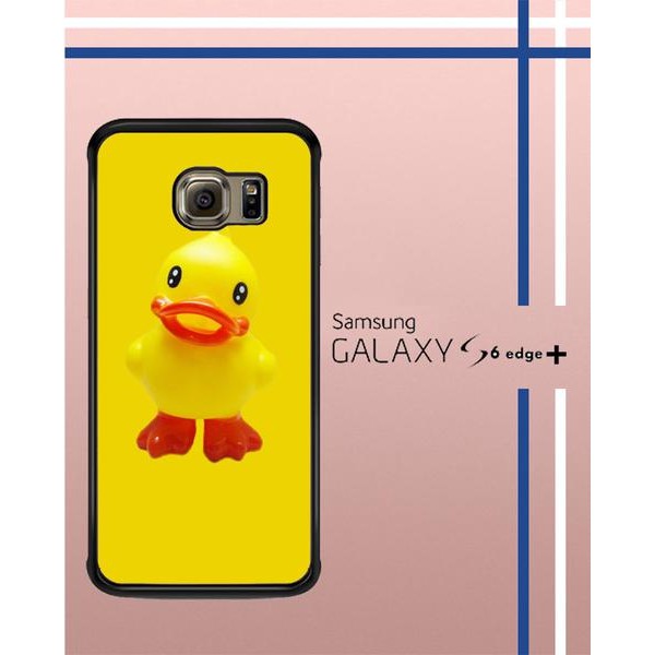 Casing Custom Hardcase Polycarbonate Hp Samsung Galaxy S6 Edge Plus Case Cover Yellow Duck