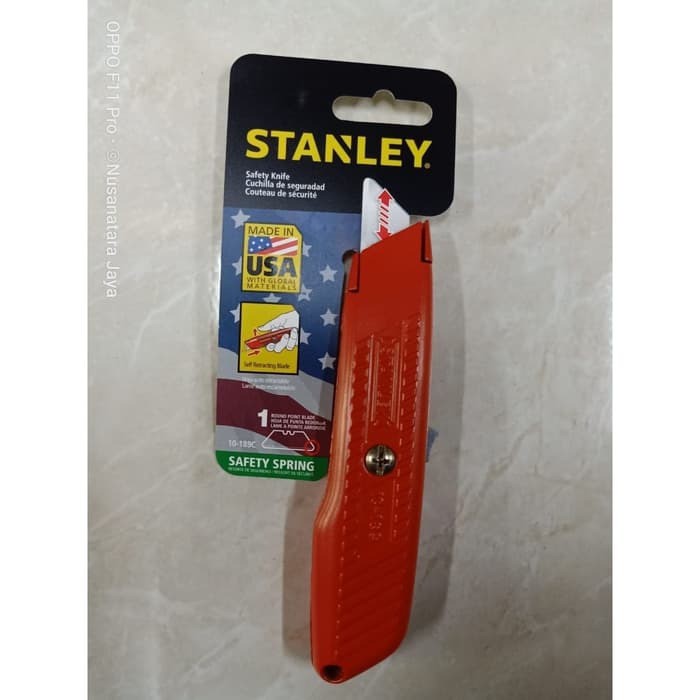 

Pisau cutter Interlock Safety Utility Knife w/ stanley 10-189C