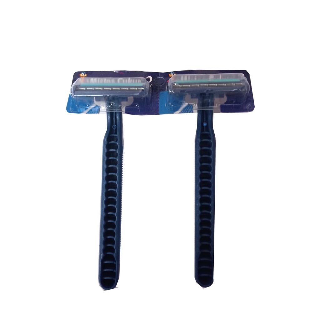 2 pcs Pisau Cukur Shaving Kumis Pria