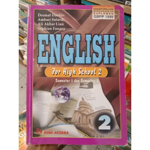 English 8 SMP.Kurikulum 1994.