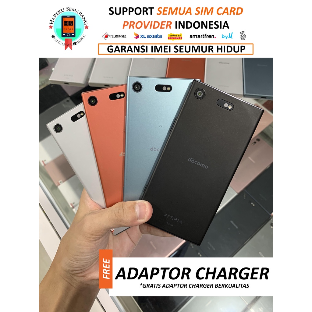Sony Xperia XZ1 Compact 4/32GB Super Mulus Like New Terjangkau Bergaransi Imei selamanya